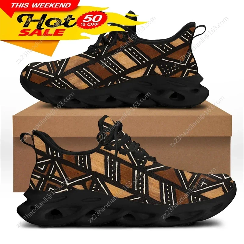 New Ethnic Fashion - Sneaker con Motivo Etnico Africano per
