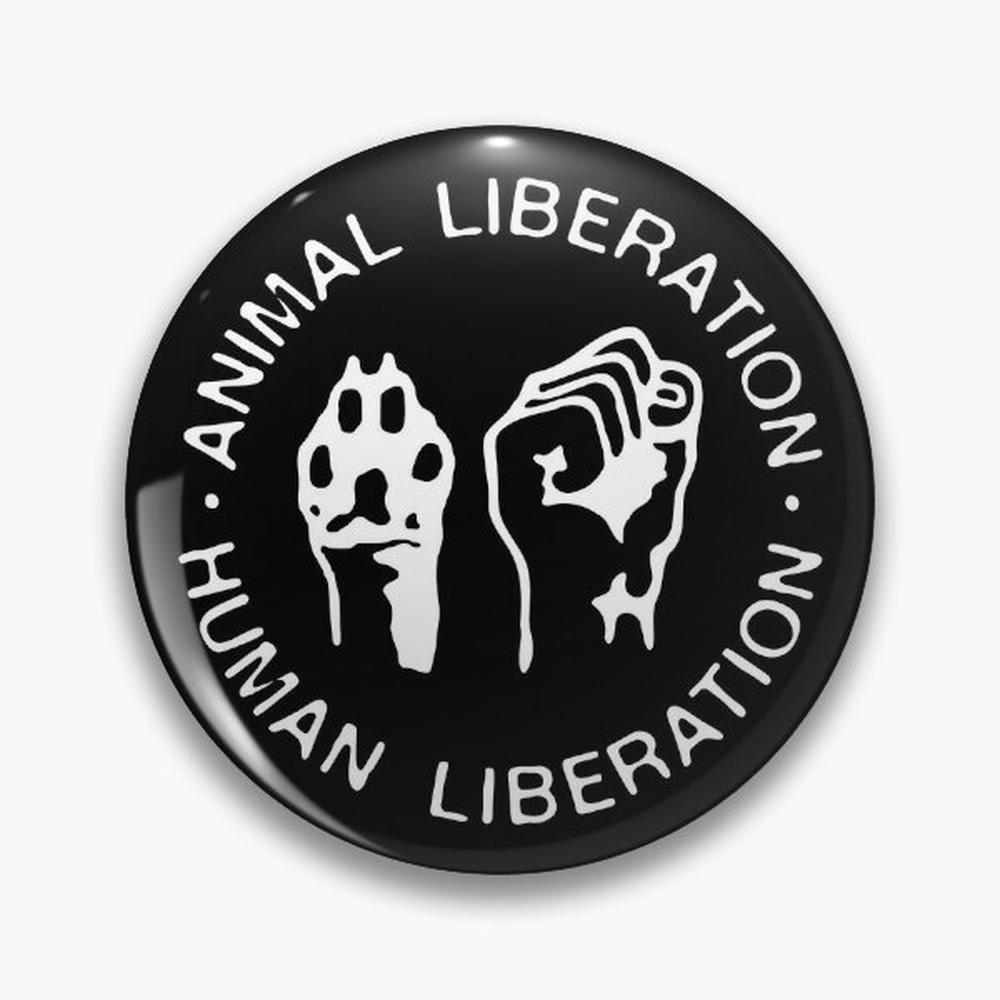 Ethnic Modern Fashion - Liberazione dei diritti degli animali Bottoni