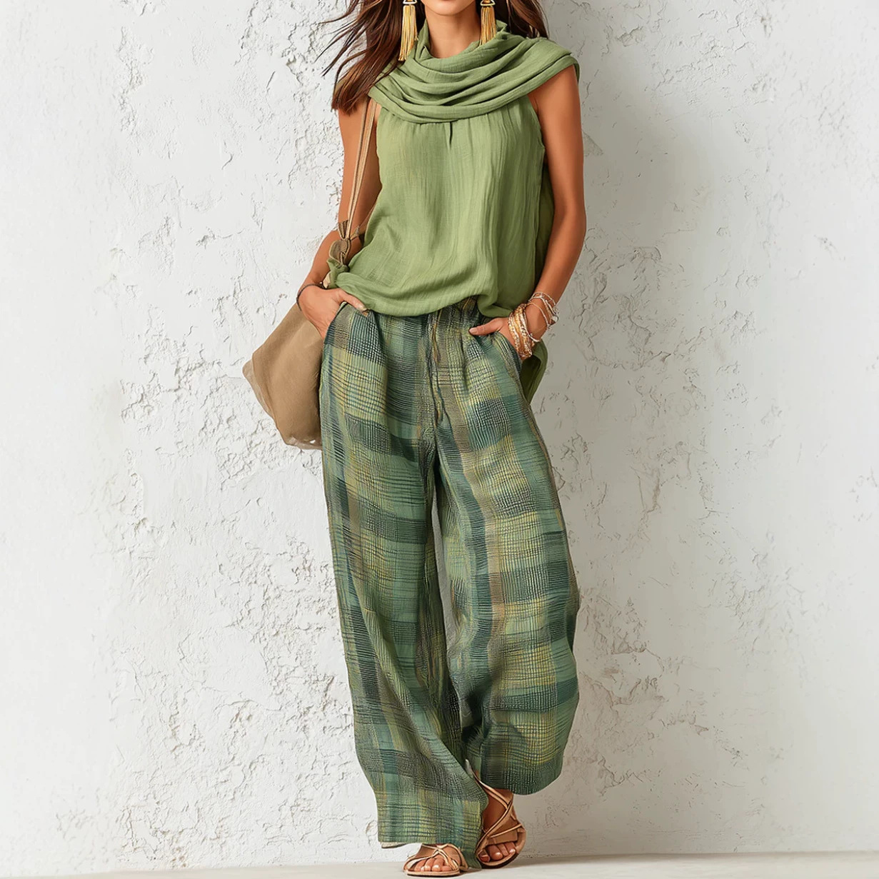 Ethnic Fashion Design - 2026 Nuovo Completo Estivo Casual da