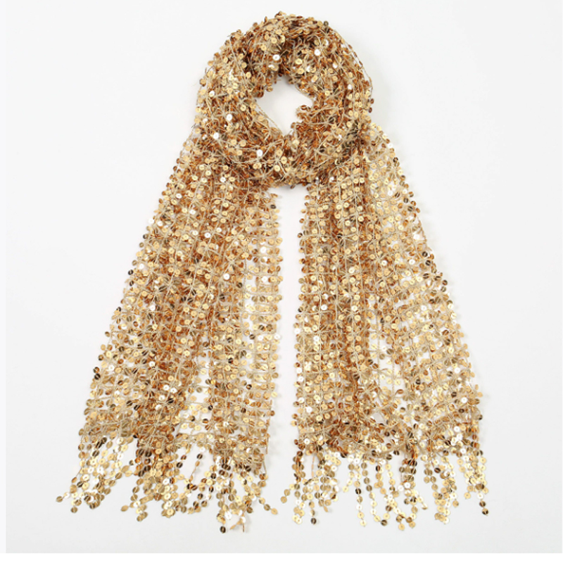 Foulard Boho con Paillettes e  - Ethnic Fashion Design recensione e prezzo