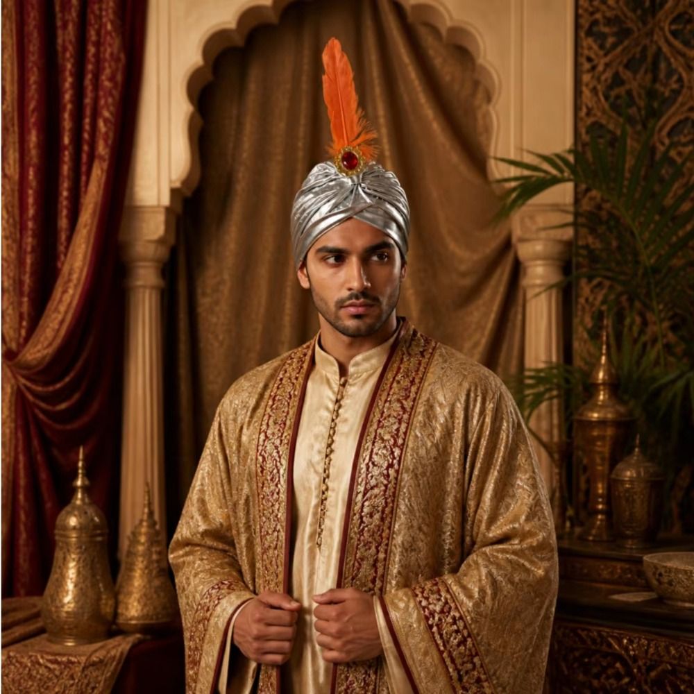 Cappello Turbante con Piume pe - Ethnic Fashion India recensione e prezzo