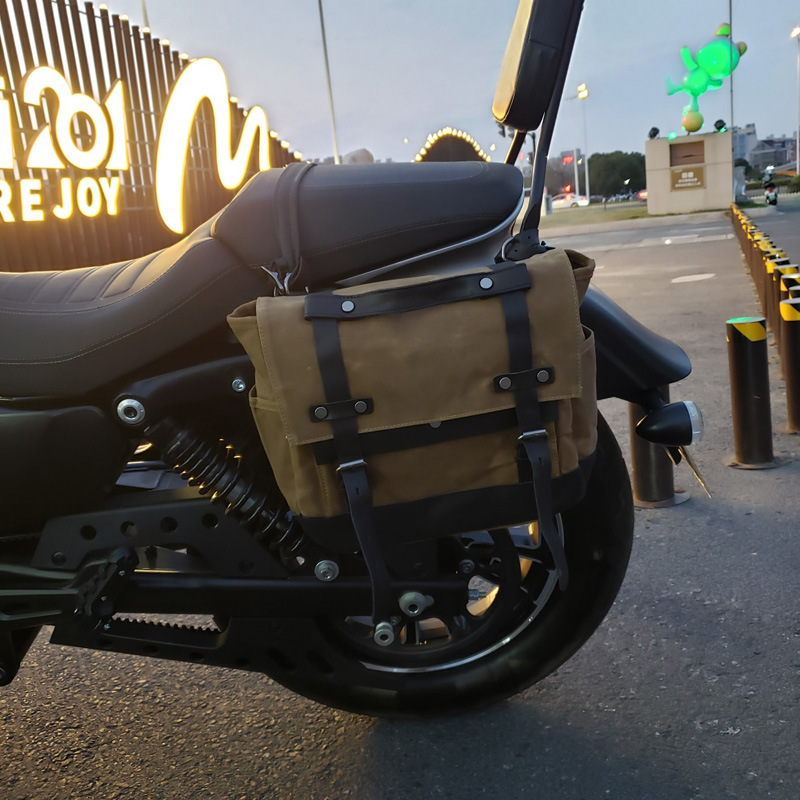Borsa laterale per moto vintag - Ethnic Fashion India recensione e prezzo