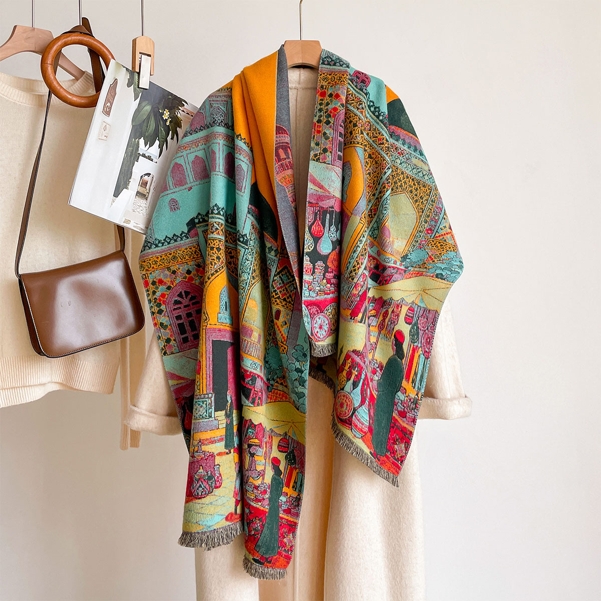 Sciarpa reversibile in finta c - Go Ethnic Fashion recensione e prezzo