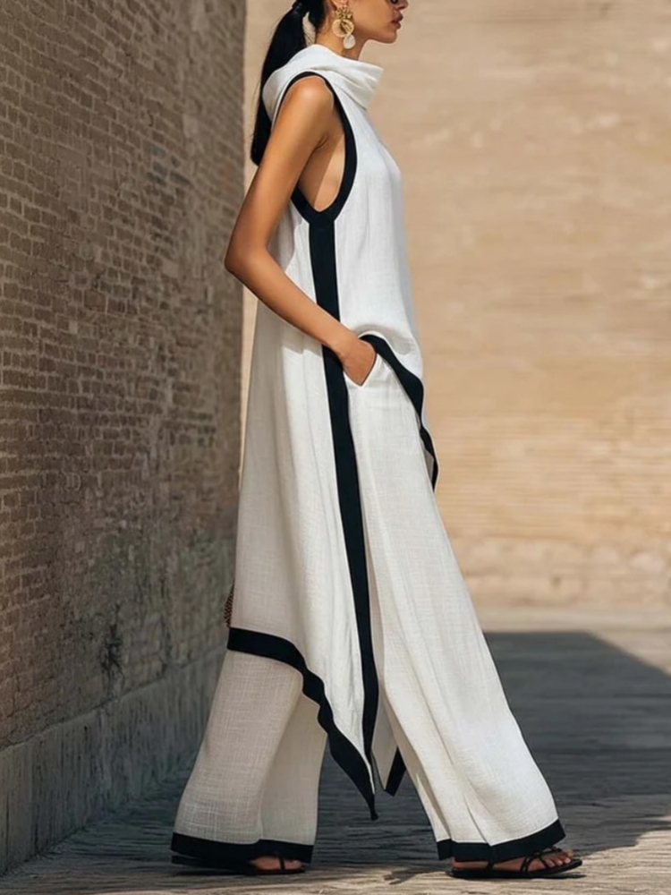 Completo da donna in lino a co - Ethnic Fashion Design recensione e prezzo